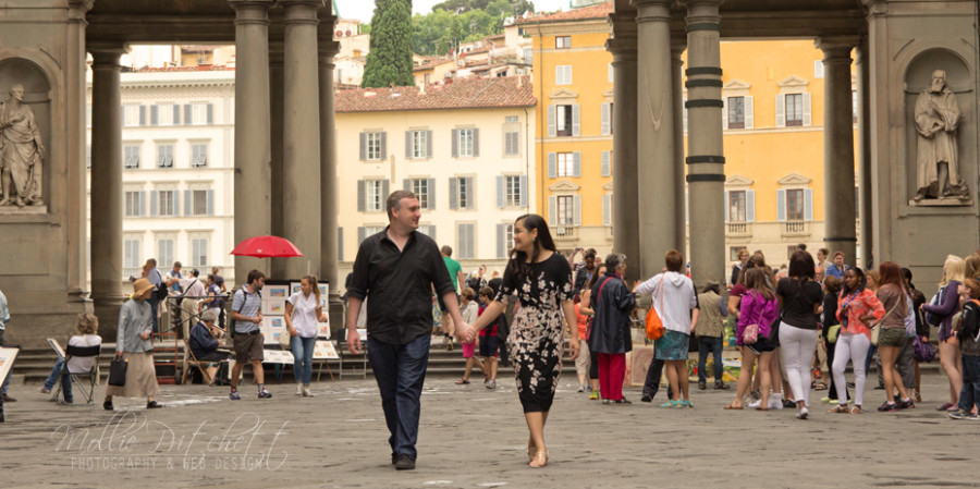 Honeymoon Photo Shoot in Florence Italy