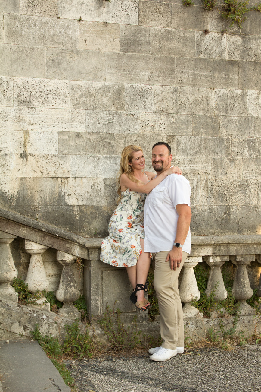 Anniversary Photoshoot near Piazzale Michelangelo Florence, Italy