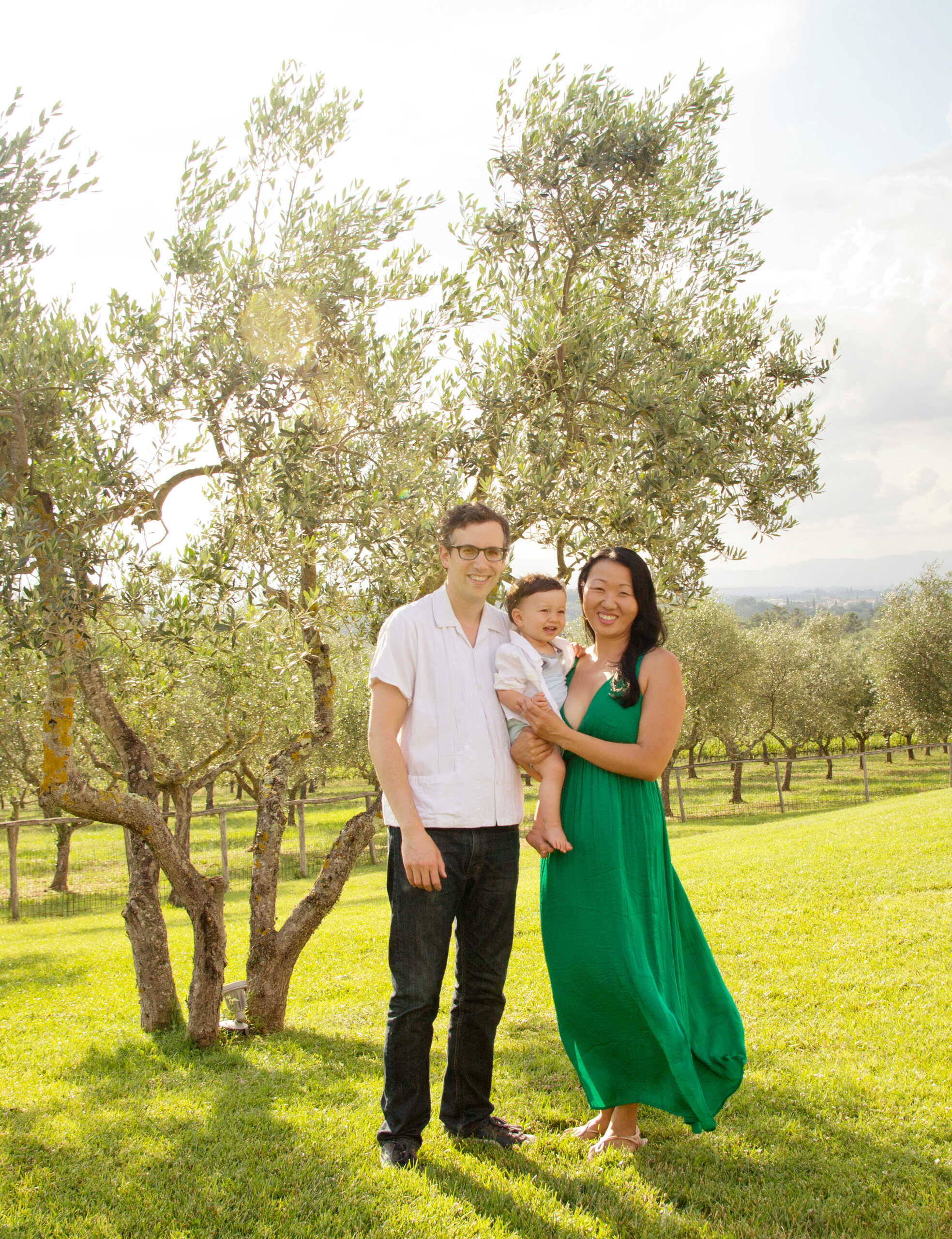 Family Reunion Photoshoot in Tuscany Italy