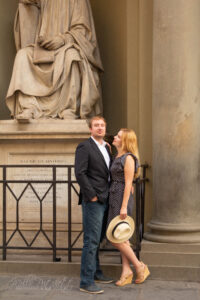 Couple Photoshoot in Historical Center of Florence, Italy