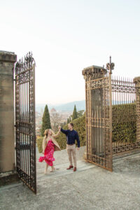 Surprise Destination Proposal Photoshoot in Florence, Italy
